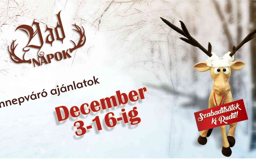 Vad napok december 3-16.